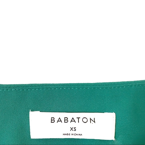 Aritzia Babaton Green Randy Blouse - Picture 5 of 8